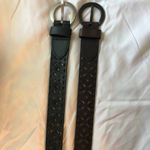 Genuine leather belt